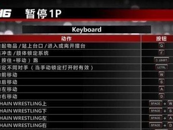 《游侠3技能键位表攻略——打造无敌游侠》（掌握游侠3技能键位，成为顶尖游侠玩家）