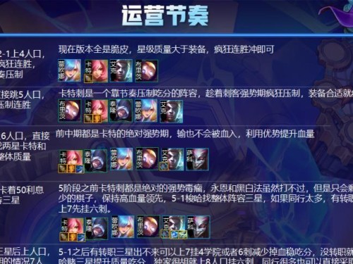云顶之弈刺客出装与攻略（以云顶之弈刺客出装及攻略为主题的综合指南）