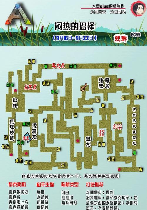 方舟手游最新地牢图攻略（解锁宝藏、战胜怪物，助你在方舟世界中崛起为真正的探险家！）